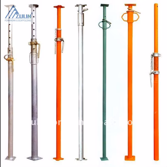 Wholesale Aluminum Formwork System Steel Scaffolding Telescopic Pipe Slab Support Props