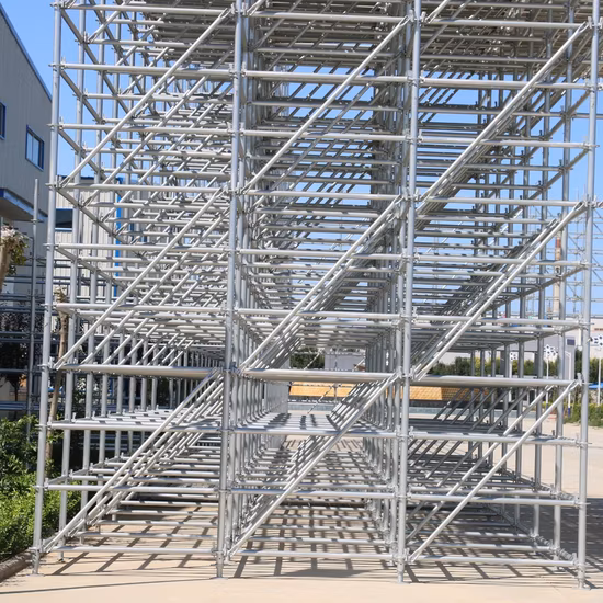Wholesale Steel Galvanized Layher Allround Scaffolding Ringlock System Scaffold