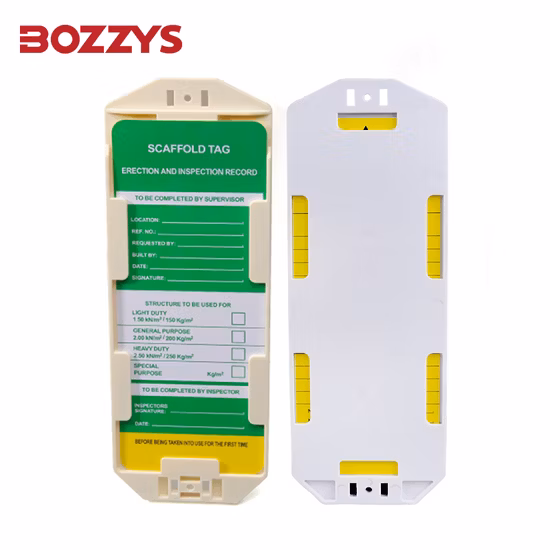 Bozzys OEM 제조 공급업체 비계 태그