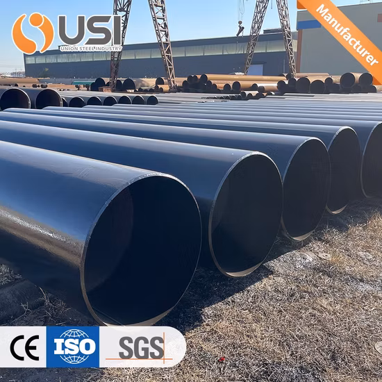 ASTM A53 A106 A333 A335 Stpt42 G3456 St45 DN15 Sch40 LSAW Hfw ERW SSAW 탄소 열간압연/냉간압연/냉간인발 아연도금/정밀/용접/이음매 없는 강관